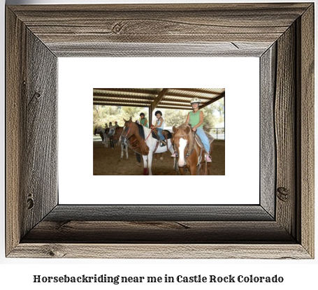 horseback riding near me in Castle Rock, Colorado